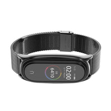 Заредете изображение във визуализатора на галерията – Tech-Protect MilaneseBand strap for Xiaomi Mi Smart Band 7 / 7 NFC - black
