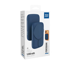 Заредете изображение във визуализатора на галерията – Powerbank compatible with MagSafe Blue Star Slim DG-P8 15W 5000 mAh navy blue
