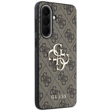 Заредете изображение във визуализатора на галерията – GUESS case for SAMSUNG Galaxy A37 GUHCSA374GMGBR (4G Big Metal Logo) brown

