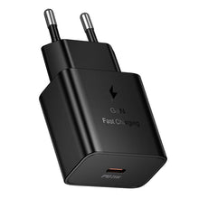 Заредете изображение във визуализатора на галерията – Phone charger Hoco USB C QC PD 25W N76 black
