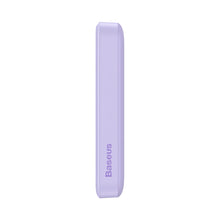 Заредете изображение във визуализатора на галерията – Baseus Magnetic Mini Induction Powerbank 10000mAh 20W - purple + USB-C - USB-C cable
