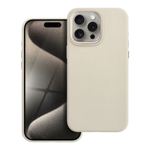 Заредете изображение във визуализатора на галерията – Case for iPhone 15 PRO MAX Forcell F-Protect Frame Premium compatible with Magsafe antique white
