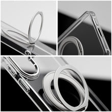 Заредете изображение във визуализатора на галерията – Case for Samsung A17 / A18 Frame Circle Stand compatible with MagSafe transparent
