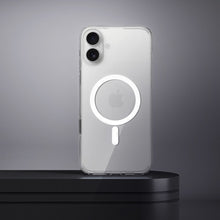 Заредете изображение във визуализатора на галерията – CLEAR Case 2 mm for IPHONE 16 compatible with MagSafe (camera protection) transparent

