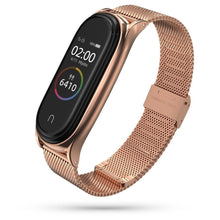 Заредете изображение във визуализатора на галерията – Tech-Protect MilaneseBand strap for Xiaomi Mi Smart Band 5 / 6 / 6 NFC - pink
