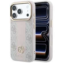 Заредете изображение във визуализатора на галерията – Case for IPHONE 18 Pro/17 Pro compatible with MagSafe (Stripe Round and Classic Logos 4G) pink
