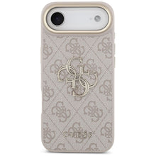 Заредете изображение във визуализатора на галерията – GUESS case for IPHONE 17 Air GUHCP17M4GMGCPI (PU W/ Big 4G Classic Logo) gold pink
