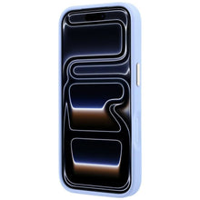 Заредете изображение във визуализатора на галерията – Case for IPHONE 18 Pro/17 Pro compatible with MagSafe (Stripe Peony 4G Logo) light blue 
