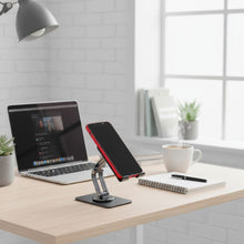 Заредете изображение във визуализатора на галерията – Forcell F-GRIP Fold Stand 2 360 desk holder grey
