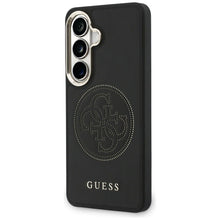 Заредете изображение във визуализатора на галерията – GUESS case for SAMSUNG S26 GUHMS26S5PG4SRGK (Perforated Logo MagSafe) black
