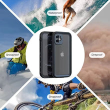 Заредете изображение във визуализатора на галерията – Waterproof case SHELLBOX DOT for IPHONE 12 black
