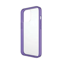 Заредете изображение във визуализатора на галерията – PanzerGlass ClearCase antibacterial Military Grade certified case for iPhone 13 Pro - transparent purple
