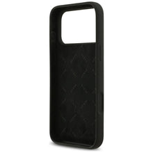 Заредете изображение във визуализатора на галерията – GUESS case for IPHONE 17 Pro Max GUHCP17XSC4GSMK (Silicone W/ Big 4G Script) black
