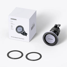 Заредете изображение във визуализатора на галерията – Ugreen LP428 magnetic car phone holder for air vent - black
