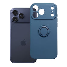 Заредете изображение във визуализатора на галерията – Case for iPhone 18 Pro Max / 17 Pro Max Silicone Ring dark blue
