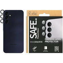 Заредете изображение във визуализатора на галерията – SAFE by PanzerGlass camera cover for Samsung Galaxy A25 5G - with black frame
