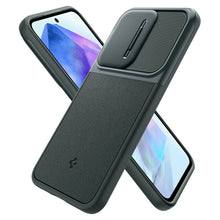 Заредете изображение във визуализатора на галерията – Spigen Optik Armor case for Samsung Galaxy A55 5G - dark green
