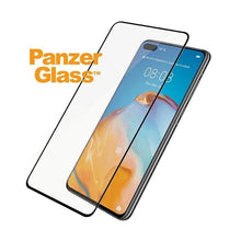 Заредете изображение във визуализатора на галерията – PanzerGlass E2E Super+ tempered glass for Huawei P40 - with black frame
