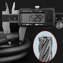 Заредете изображение във визуализатора на галерията – Rockbros RKS507-1BK bicycle lock with combination 1.8 m - black
