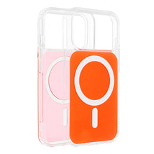 Заредете изображение във визуализатора на галерията – Case for iPhone 18 Pro / 17 Pro Clear Fusion Mag Cover compatible with MagSafe orange
