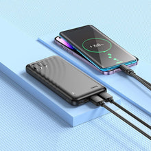 Заредете изображение във визуализатора на галерията – HOCO powerbank 10000 mAh 2A J123 black
