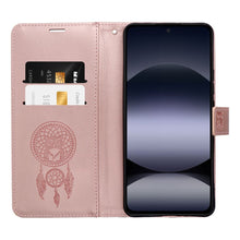 Заредете изображение във визуализатора на галерията – MEZZO Book case for SAMSUNG A56 5G dreamcatcher rose gold

