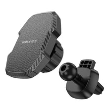 Заредете изображение във визуализатора на галерията – Borofone Car holder BH110 Adelante magnetic to air vent black

