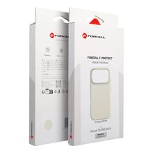 Заредете изображение във визуализатора на галерията – Case for iPhone 16 PRO MAX Forcell F-Protect Frame Premium compatible with Magsafe antique white
