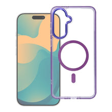 Заредете изображение във визуализатора на галерията – Case for Xiaomi Redmi 17 4G / 5G Frame Clear Hybrid Mag Cover compatible with MagSafe purple
