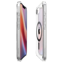 Заредете изображение във визуализатора на галерията – SPIGEN case ULTRA HYBRID MAG compatible with MagSafe for IPHONE 16E 2025 carbon fiber
