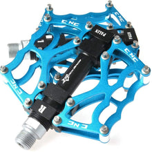 Заредете изображение във визуализатора на галерията – Rockbros JT201012LBL bicycle pedal set - blue
