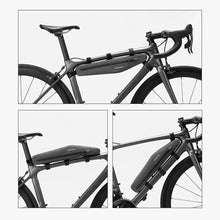 Заредете изображение във визуализатора на галерията – Rockbros AS-052 waterproof bicycle bag for frame - gray
