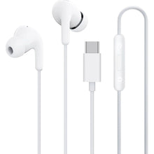 Заредете изображение във визуализатора на галерията – Wire earphones USB C Xiaomi M2413E1 white
