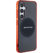 Заредете изображение във визуализатора на галерията – AMG Transparent Bicolor MagSafe case for Samsung Galaxy S24 - black
