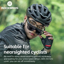 Заредете изображение във визуализатора на галерията – Rockbros SP304 polarizing cycling glasses - gray
