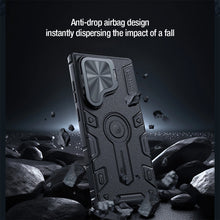 Заредете изображение във визуализатора на галерията – Nillkin CamShield Armor Prop Case for Samsung Galaxy S24 Ultra - black
