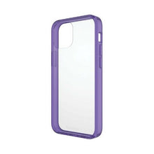 Заредете изображение във визуализатора на галерията – PanzerGlass ClearCase antibacterial Military Grade certified case for iPhone 13 mini - transparent purple
