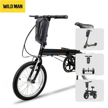 Заредете изображение във визуализатора на галерията – WILDMAN traveling bag for scooter waterproof 2L GD9 black
