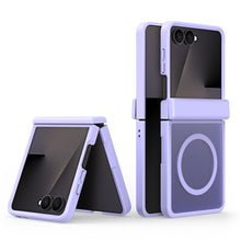 Заредете изображение във визуализатора на галерията – DUX DUCIS case YIND compatible with MagSafe for SAMSUNG Z Flip 8 light purple
