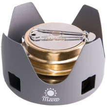 Заредете изображение във визуализатора на галерията – Tourist alcohol stove fueled with ethanol and alcohol MEVA

