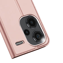 Заредете изображение във визуализатора на галерията – Dux Ducis Skin Pro case with flap and card slot for Xiaomi Redmi Note 13 Pro+ 5G - pink
