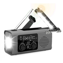Заредете изображение във визуализатора на галерията – PRISTAR radio FM with flashlight 4000 mAh YX318 gray
