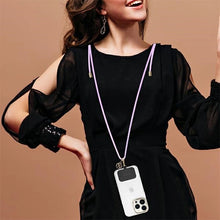 Заредете изображение във визуализатора на галерията – Guess CBDY Cord phone strap - lilac
