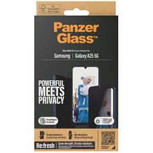 Заредете изображение във визуализатора на галерията – PanzerGlass Ultra-Wide Fit Tempered Glass with Positioner for Samsung Galaxy A25 5G
