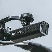 Заредете изображение във визуализатора на галерията – Rockbros RHL1550 front bicycle light 5000mAh 1500lm IPX6 - black
