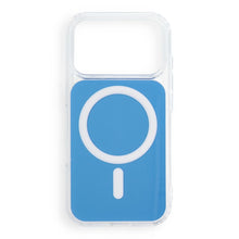 Заредете изображение във визуализатора на галерията – Case for iPhone 18 Pro / 17 Pro Clear Fusion Mag Cover compatible with MagSafe light blue
