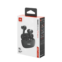 Заредете изображение във визуализатора на галерията – JBL Wave Beam wireless in-ear headphones Bluetooth 5.2 IP54 IPX2 - black
