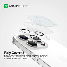 Заредете изображение във визуализатора на галерията – Amazing Thing Tempered glass Pure Glass IP15CAM3GLA on camera for Iphone 15 Pro/15 Pro Max
