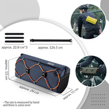 Заредете изображение във визуализатора на галерията – Rockbros 30110054002 bicycle handlebar bag 2.2 l - blue

