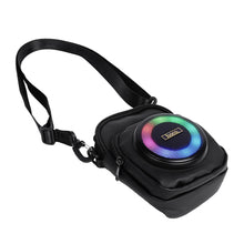 Заредете изображение във визуализатора на галерията – Speaker bluetooth 8W 3h shoulder bag shape 1,5L Hoco HC41 black
